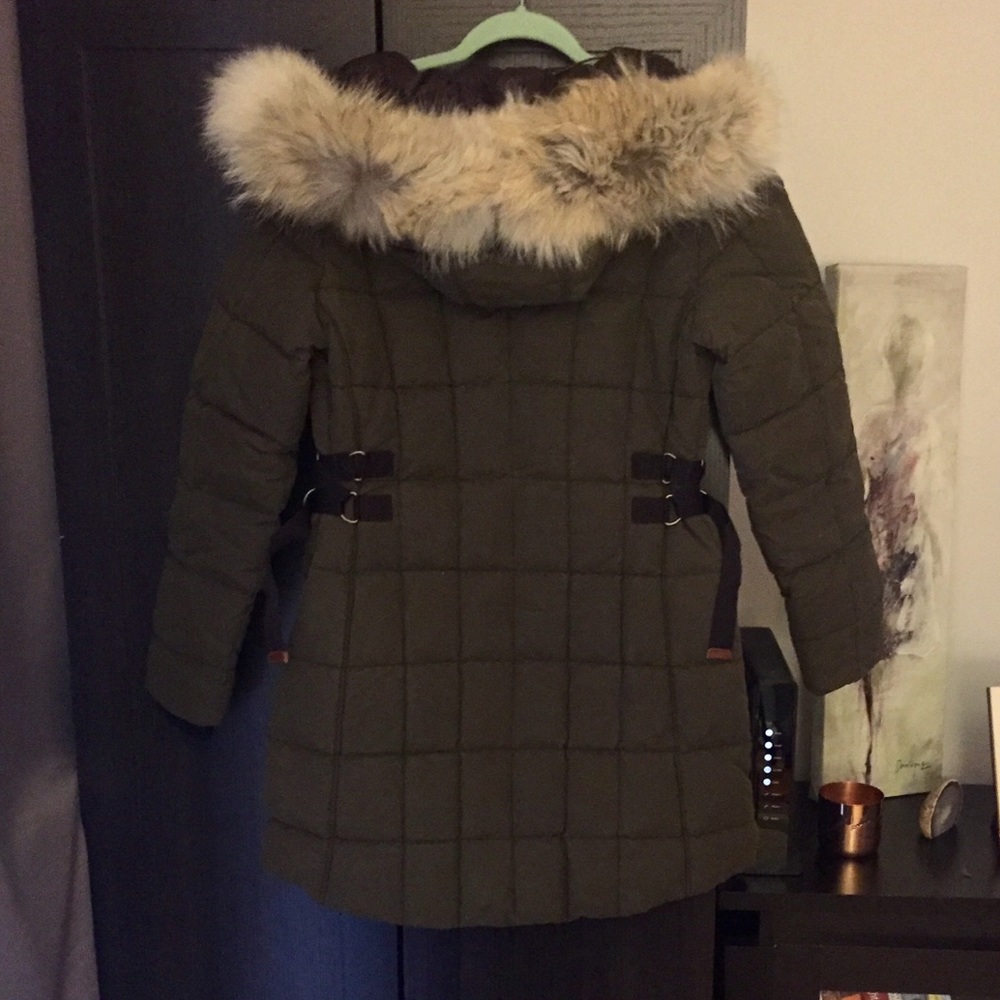 SOREL Conquest Carly Parka; Women’s Olive Green - Picture 4 of 5